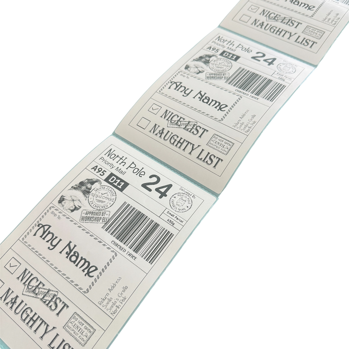 Good List Postage Labels – Personalised Crafts