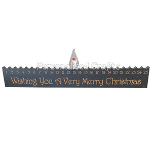 Christmas Countdown Plaque