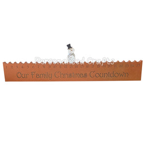 Christmas Countdown Plaque