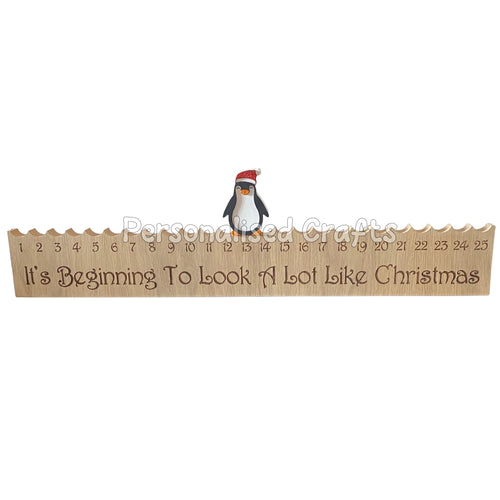 Christmas Countdown Plaque