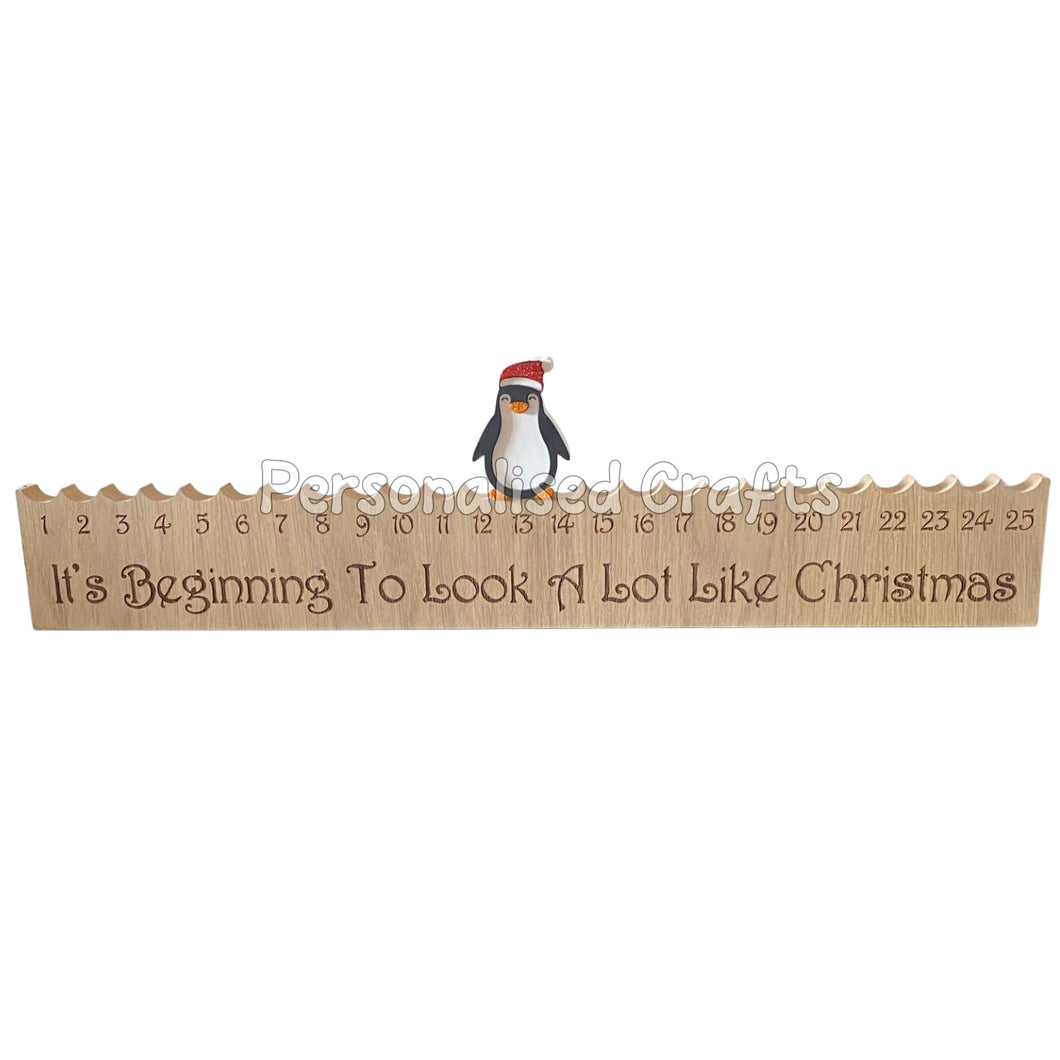 Christmas Countdown Plaque