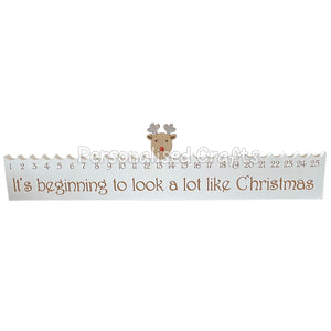 Christmas Countdown Plaque