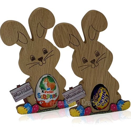 Personalised Bunny Egg Holder