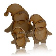 Load image into Gallery viewer, Penguin with Santa Hat