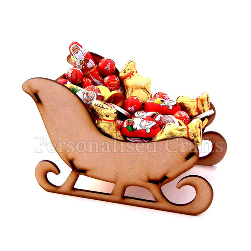 Santa Sleigh Treat Holder