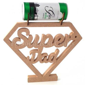 Super Dad Beer Can/Chocolate Holder