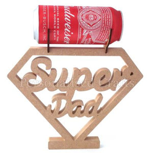 Super Dad Beer Can/Chocolate Holder